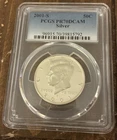 2001-S Kennedy Half Dollar SILVER PCGS PR70DCAM Proof Deep Cameo PCGS
