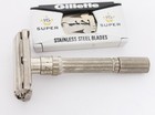 1963 Gillette Slim Adjustable 1-9 Safety Double Edge Razor Date Code I 4 — photo 1