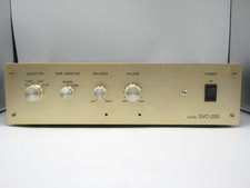 SUN AUDIO SVC-200 Stereo Vacuum Preamplificatore con cavo testato Japan JP...