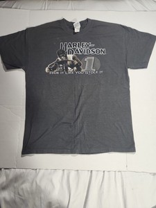 Harley-Davidson T-Shirt Men's XL York PA Ride It Like You Stole It Eagle GUC