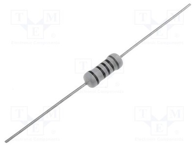 Ø0,7x25mm Widerstand: metal film axial Ø5x12mm 12Ω THT 2W ±1%