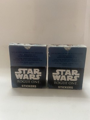 STAR WARS - ROGUE ONE - BOX MIT 500 AUFKLEBERN ZUM SAMMELN - AUFKLEBER