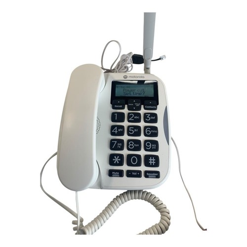 TELEFON MOTOROLA FW500 DUŻY PRZYCISK Z AWARYJNYM LINIĄ ZAPASOWĄ - Zdjęcie 14 z 15