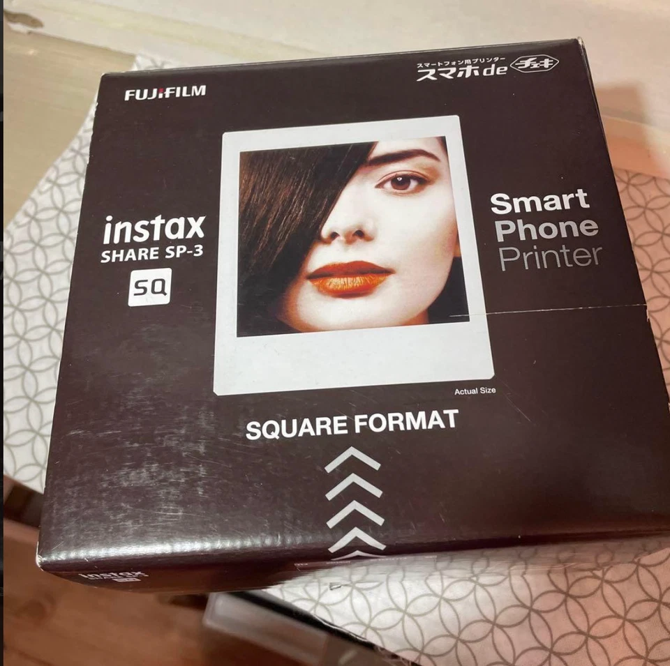 Fujifilm Instax Share SP-3 Black Portable Mobile Printer From JP [Mint, In Box] - Image 2 of 4