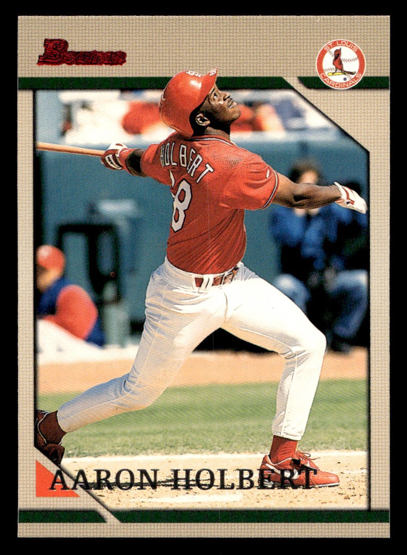 - Aaron Holbert Baseball card Raw Trading Card