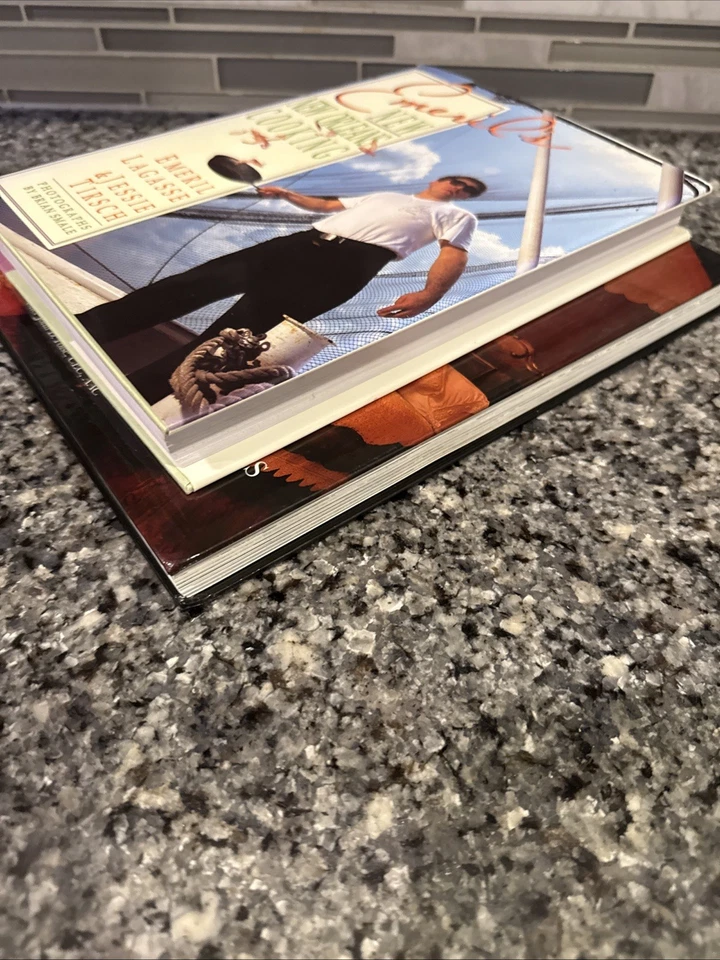 Louisiana Cookbook Lot Of 2 Emeril’s New Orleans Cooking Hot Beignets Creole Foto 4 de 4