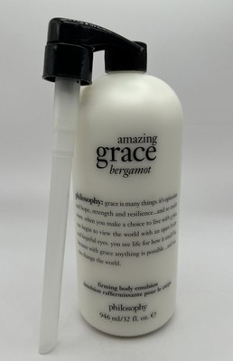 Philosophy Amazing Grace Bergamot Firming Body Emulsion Cream Lotion 32oz SEALED