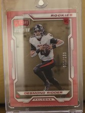 2022 Panini Chronicles - Playoff Momentum Rookies Desmond Ridder Red /199 (RC)