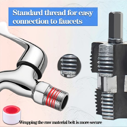 Kit enhebrador de tubería de PVC compatible con taladro eléctrico con varios tamaños de troquel EE. UU. - Imagen 8 de 15