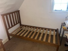 Solid Oak Single Bed Frame
