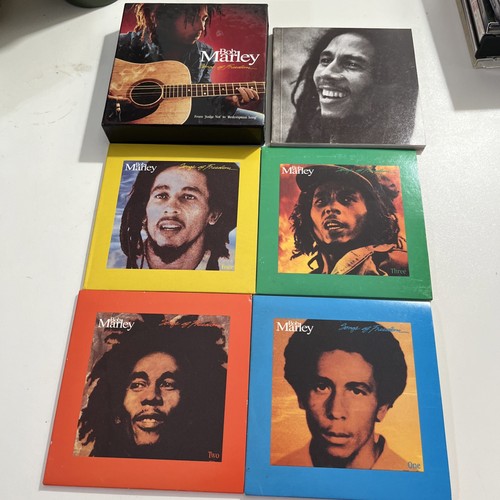 Bob Marley Songs of Freedom (4 CD 1999) 78 Songs mit 93 Seiten Booklet sehr guter Zustand