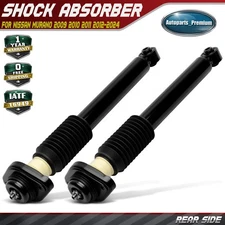 2x Rear Shock Absorber with Top Mount for Nissan Murano 2009 2010 2011 2012-2024