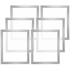 Uimoso Screen Printing Kit Silk Screen Printing Frame 20x24” 160 Count Mesh 6pcs