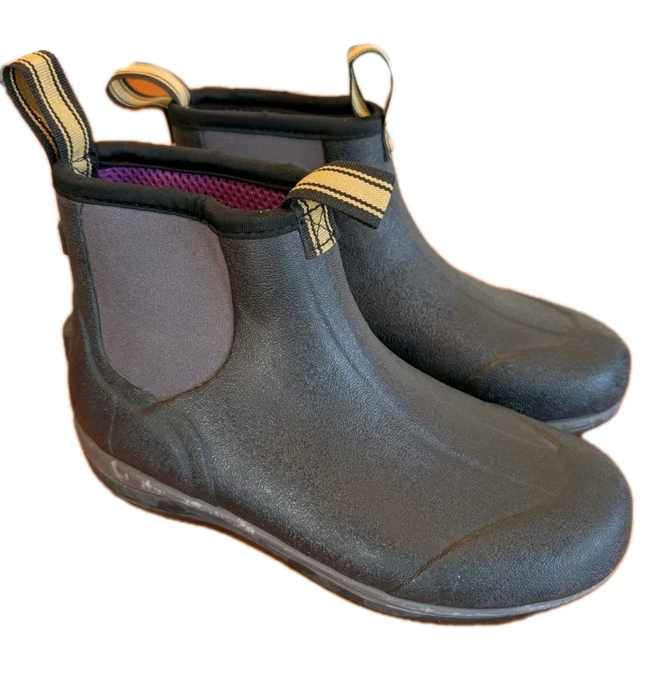 Noble Outfitters MUDS Boots Womens Size 6 Low Cut 6" Waterproof Style66003 Black - Image 2 of 4