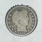 1897-P Barber Quarter — photo from another recent sale