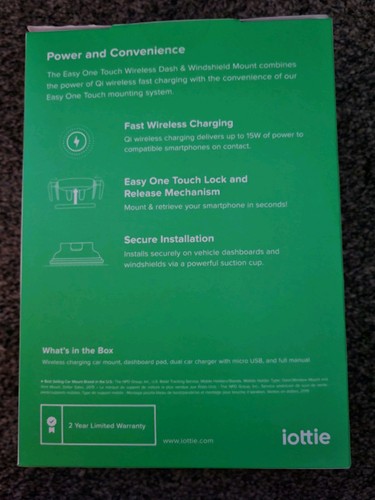 iOttie Easy One Touch Wireless 2 Mount - Picture 2 of 4