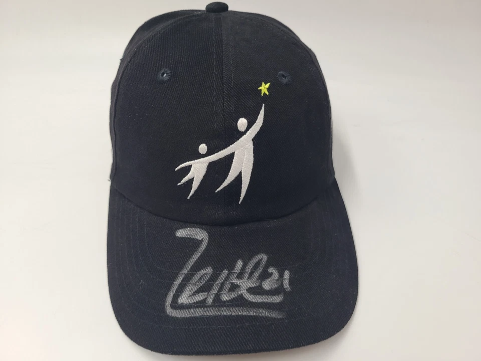 De colección Columbus Blue Chaquetas Espen Knutsen #21 Firmado Autografiado Sombrero Gorra Hombres Foto 2 de 4