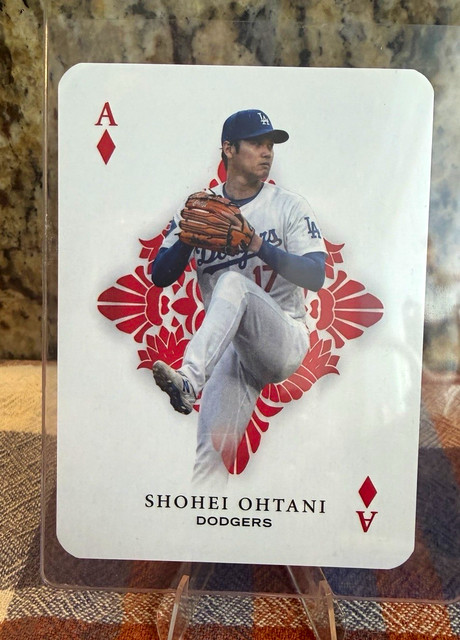 All Aces Shohei Ohtani Los Angeles Dodgers Card