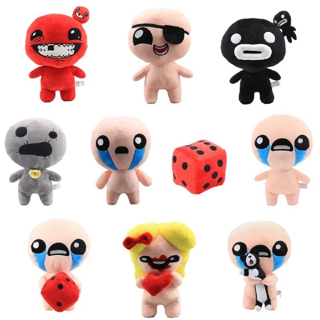 HotStyle 10-30cm The Binding of Isaac Plush Toys Afterbirth Rebirth Game Cartoon