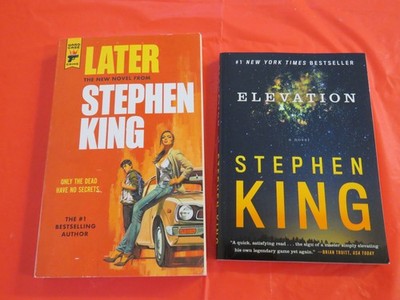 Elevation & Later Stephen King Paperback Books