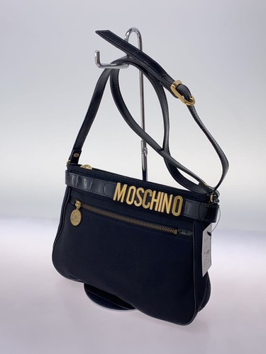 MOSCHINO bag MOSCHINO Shoulder Bag Nylon BLK - Picture 2 of 6