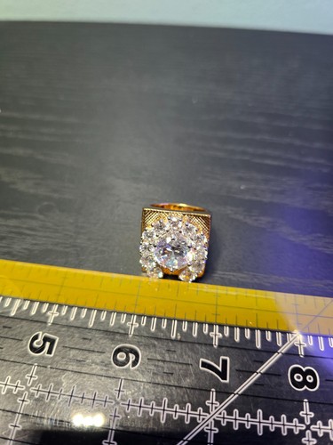 Lowell Hays vergoldeter Aloha Pferd Ring Elvis Kopie Herren US 9 - Bild 6 von 7