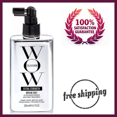 Color Wow EXTRA STRENGTH Dream Coat Supernatural Spray 200ml Prevents Frizz Mois