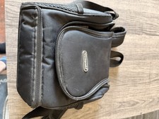 Black Gameboy Advance SP Carry Bag With Back Straps And Three Games