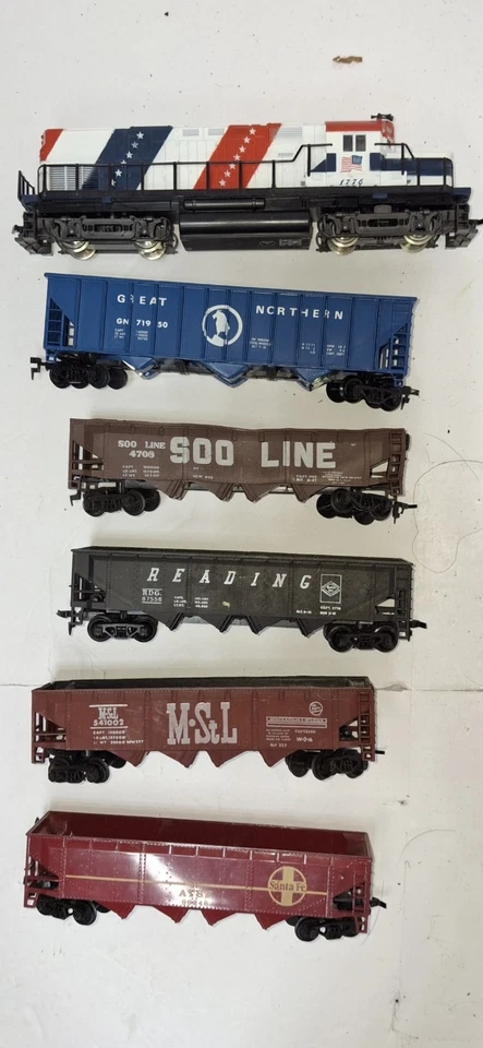 HO Scale Large Train Set With Atlas Nickel Silver Track.  Tested! - Image 2 of 4