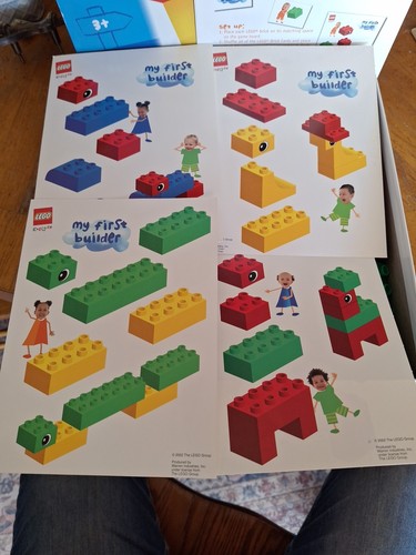 Lego Explore 31393 My First Builder RoseArt Lego With Game Board Complete Set - Picture 6 of 6