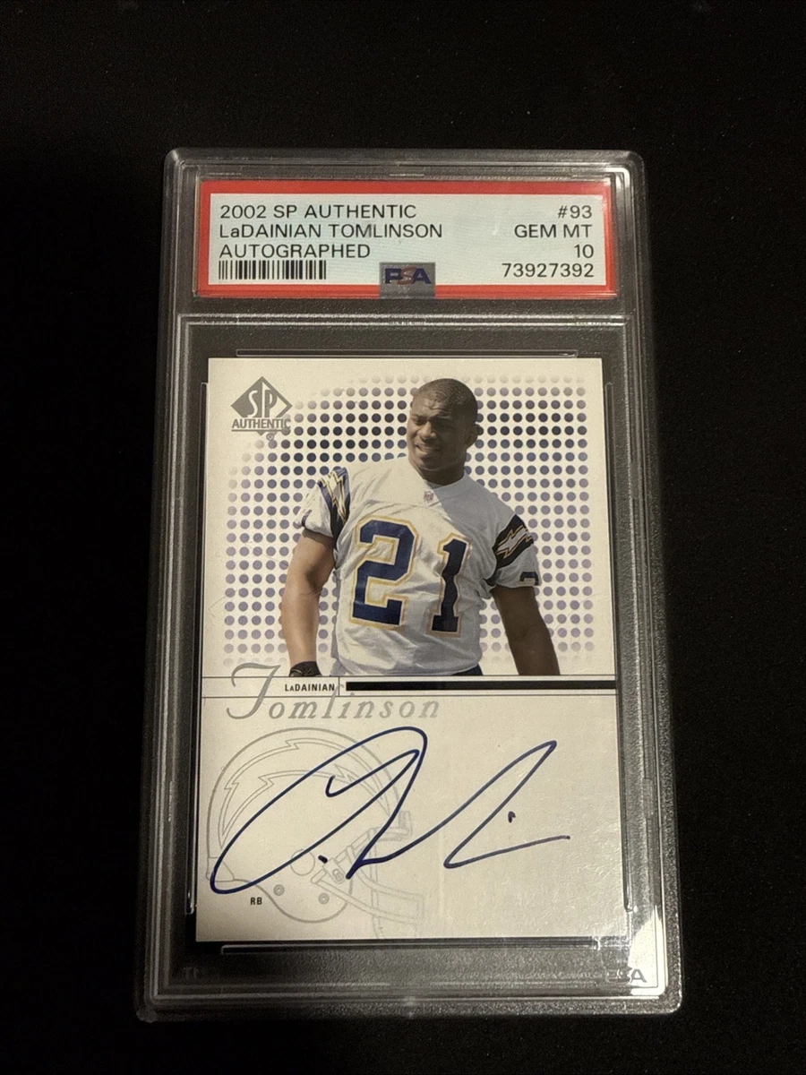 2002 SP Authentic LaDainian Tomlinson #93 for sale | eBay