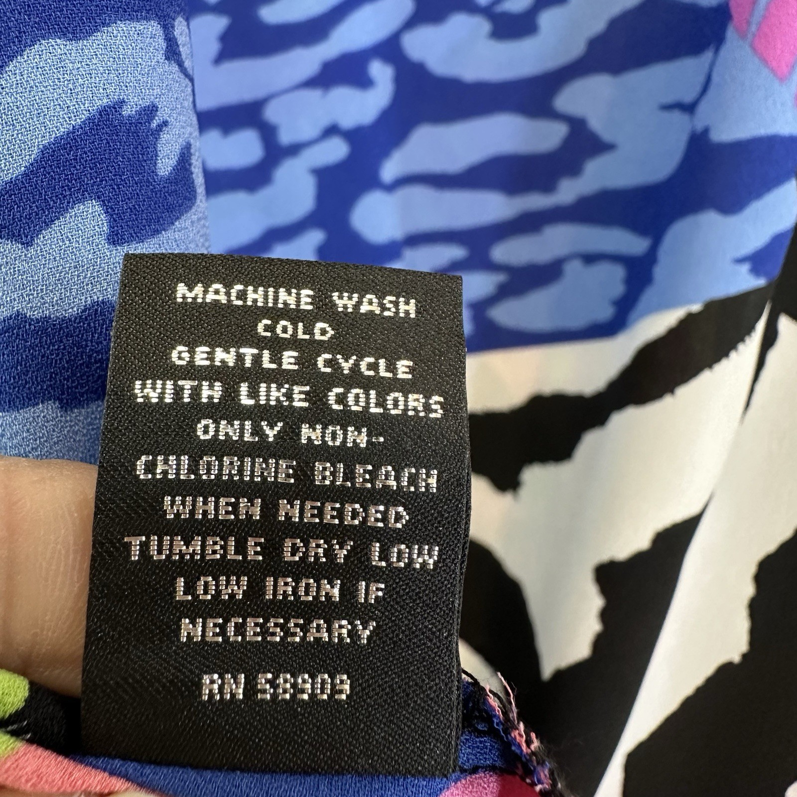 Slim Factor L Colorful Abstract Patchwork Tunic B… - image 8