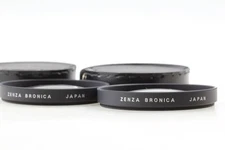[MINT w/ Case] Close Up Lens Zenza Bronica 72mm C.U.L -1 -2 For GS-1 From JAPAN