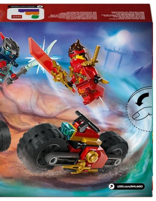 LEGO Ninjago 71838 Kai's Motorcycle Speed Race 79 pcs Toy
