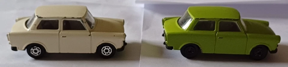 Maisto Trabant x 2, metallo pressofuso. Ottime condizioni - Immagine 2 di 4
