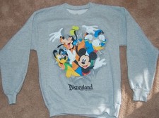 Disneyland Resort Mickey Mouse Sweatshirt Disney size Large youth.. NWT