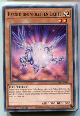 Yu-Gi-Oh! Herold des Violetten Lichts Rare MZTM-DE061