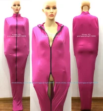 Rose Red Spandex Mummy Suit Costume Sleeping Bag Unisex Bodysuit Sleepsacks F187
