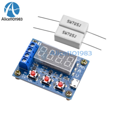 Li-ion Lithium Lead-acid Battery Capacity Meter Discharge Tester Upgrade Version