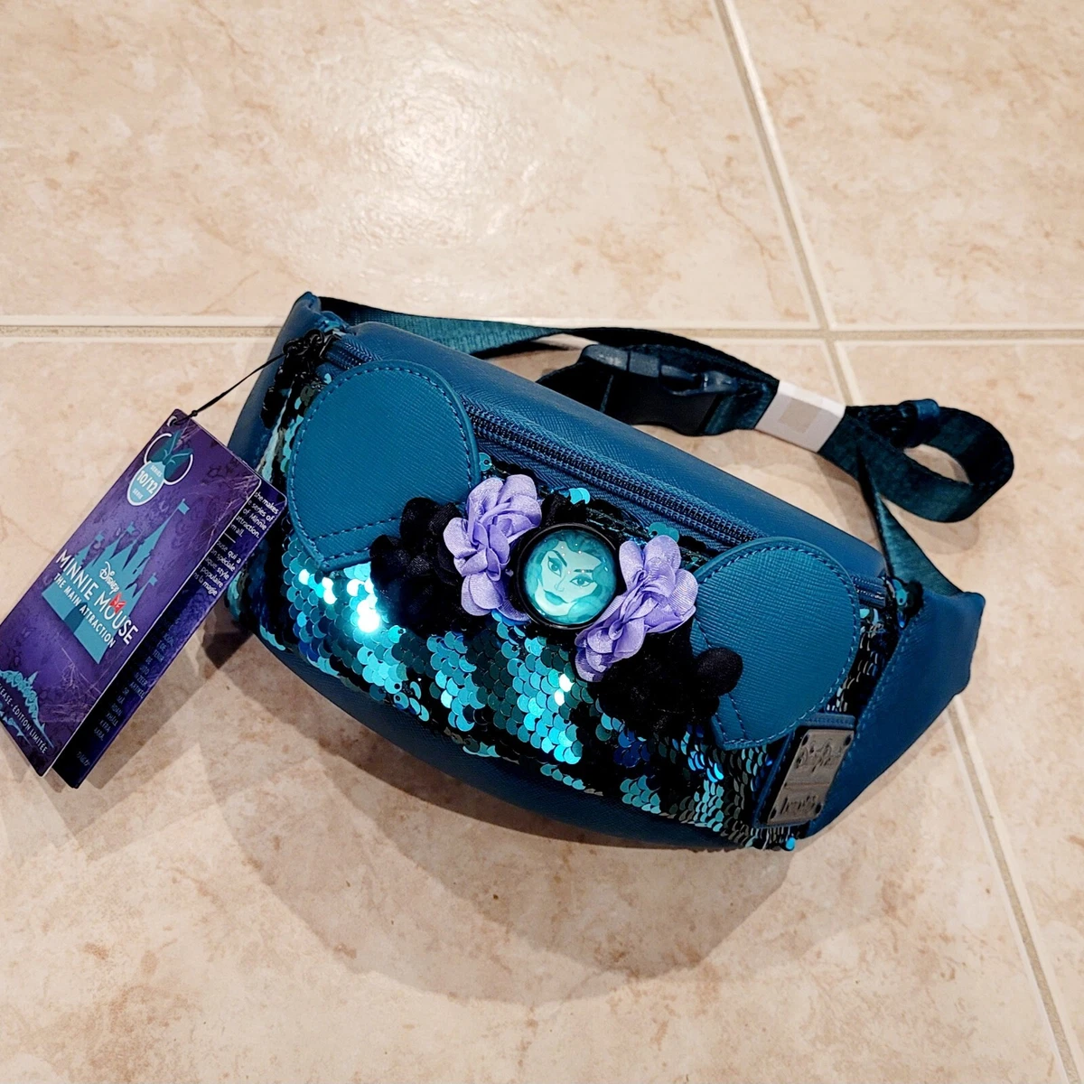 Disney Minnie Main Attraction Haunted Mansion Loungefly Hip Pack