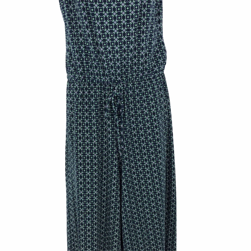 Maison Jules Womens Jumpsuit Size S Wide Leg Tied Waist Sleeveless Stretch - Image 3 of 4