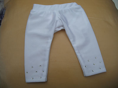 SOPHIAS HOT PINK OR WHITE SPARKLE LEGGINGS FOR 18 inch DOLL