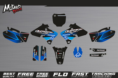 Graphics Kit for Yamaha YZ 250 F 2000 2001 2002 Decals Stickers by Motard Design
