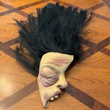 Vintage Latex Halloween Mask Mario Chiodo Studios 2004 Half Face Nice