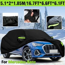 For Mercedes-Benz Full Car Cover Outdoor Waterproof Sun All Weather Protection