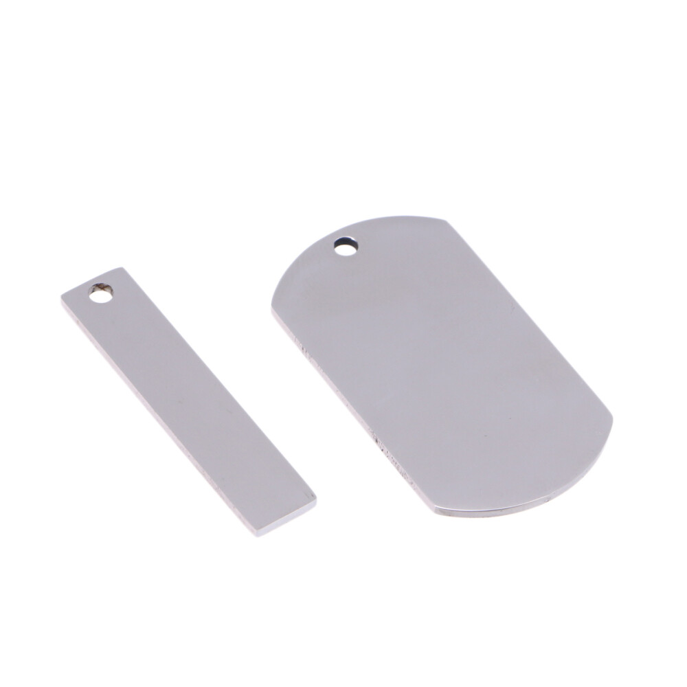 50 Pcs Ébauches D'Estampage Métal Noir Pour Estampage, Gravure Ébauches Aluminium3306