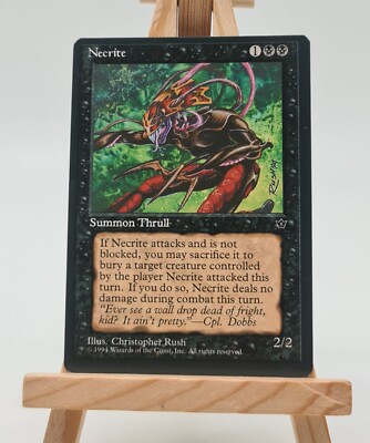 Necrite (M.2) Fallen Empires Magic Karte MTG englisch (Nekrit (M.2)