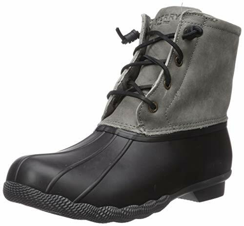 sperry boots gray