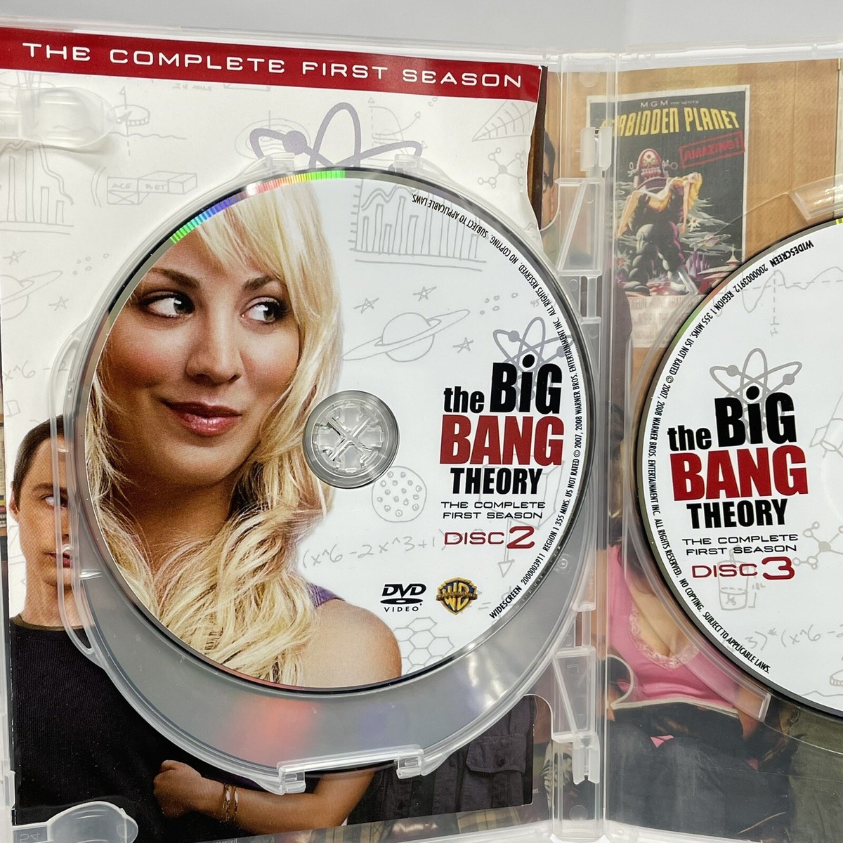 The Big Bang Theory: The Complete First Season (DVD, 2007