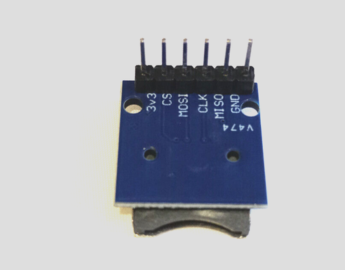Modulo lettore schede micro SD pre-saldato 3.3v 3v3 per Raspberry Pi Pico SPI - Foto 4 di 4